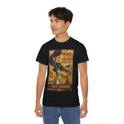 BUY ORION T-Shirt | Hochwertig, 100 % Baumwolle, Weich & Bequem mit Rundhalsausschnitt