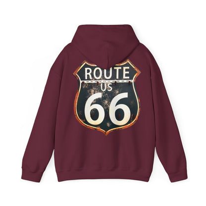 ROUTE 66 – Premium Komfort Hoodie