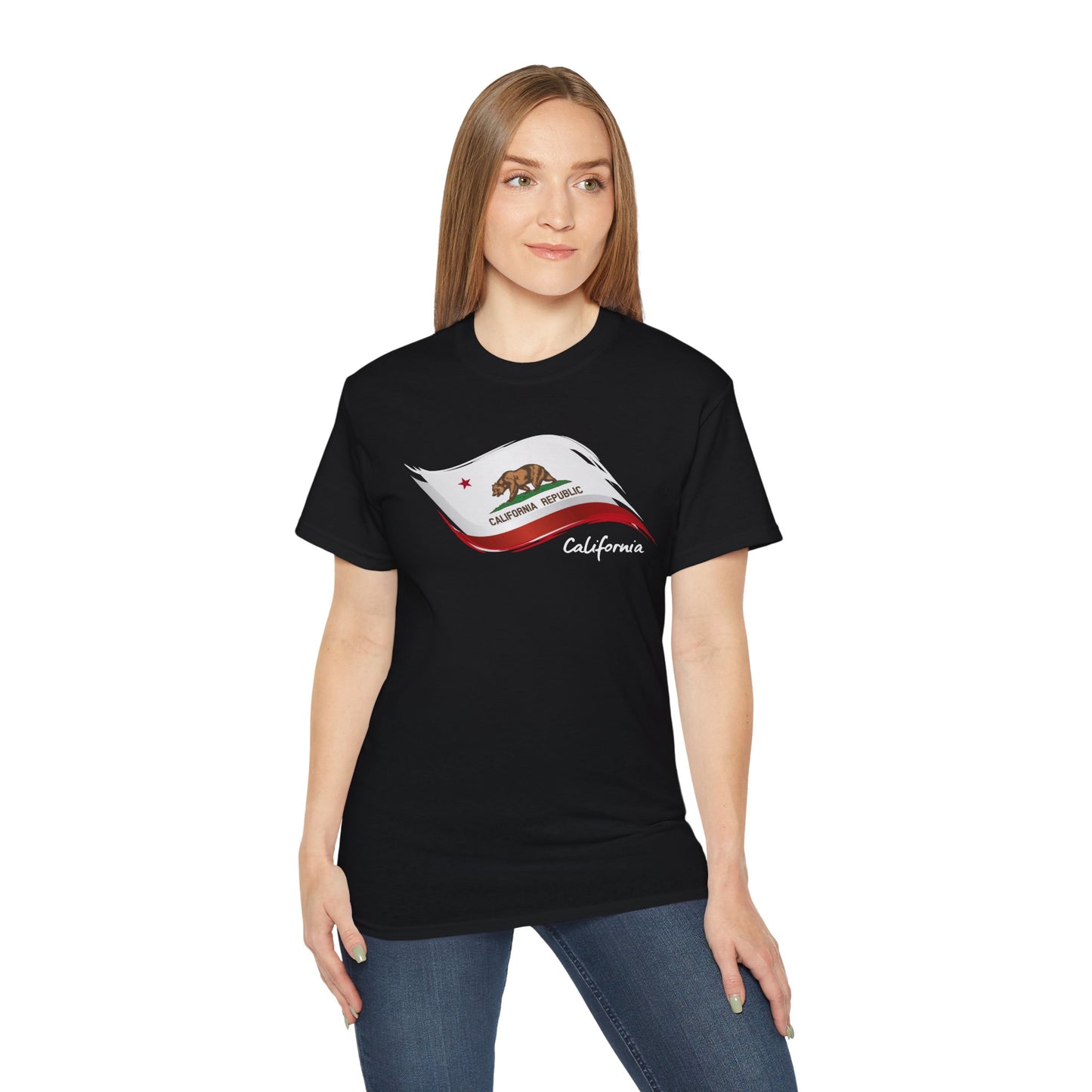 California - T-Shirt | Hochwertig, 100 % Baumwolle, Weich & Bequem mit Rundhalsausschnitt
