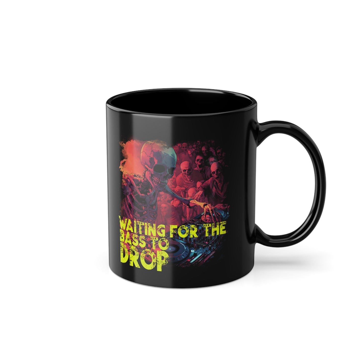 Waiting for the Bass - Motivational Sip, Gift for Coffee Lovers, Inspirational Mug, Office Mug, Daily Coffee Cup