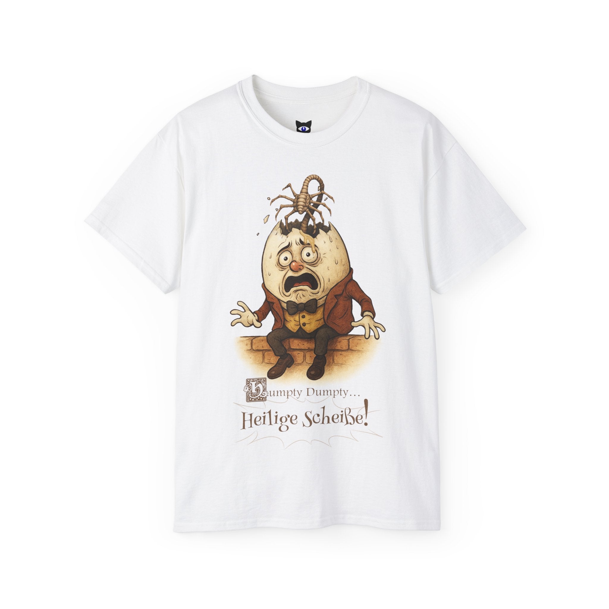 Humpty Dumpty Xeno Hatch - T-Shirt | Hochwertig, 100 % Baumwolle, Weich & Bequem mit Rundhalsausschnitt