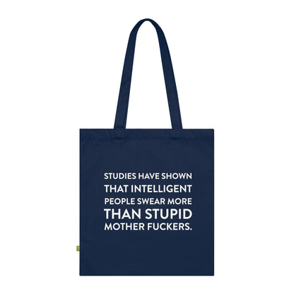 Studies have shown... - Stoffbeutel, Einkaufstasche aus Bio-Baumwolle, umweltfreundliches Geschenk, Stoffbeutel mit Totenkopfmotiv, Tasche im Boho-Stil