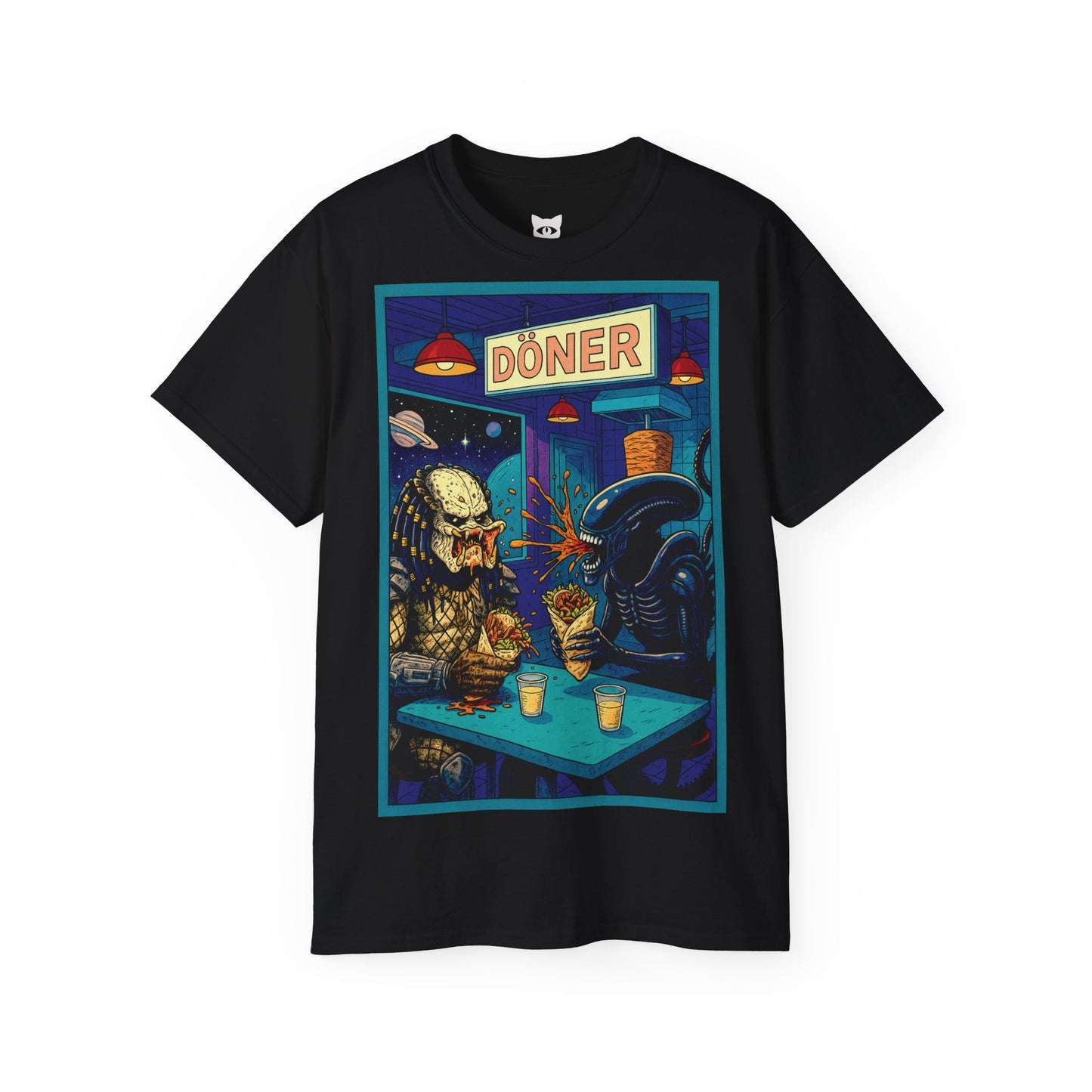 Lunch Time | Hochwertig, 100 % Baumwolle, Weich & Bequem mit Rundhalsausschnitt