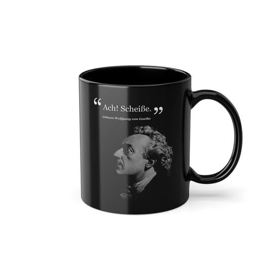 Johann Wolfgang von Goethe - Musg Gift for Coffee Lovers, Inspirational Mug, Office Mug, Daily Coffee Cup