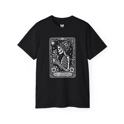 Tarrot der Gärterin - T-Shirt | Hochwertig, 100 % Baumwolle, Weich & Bequem mit Rundhalsausschnitt